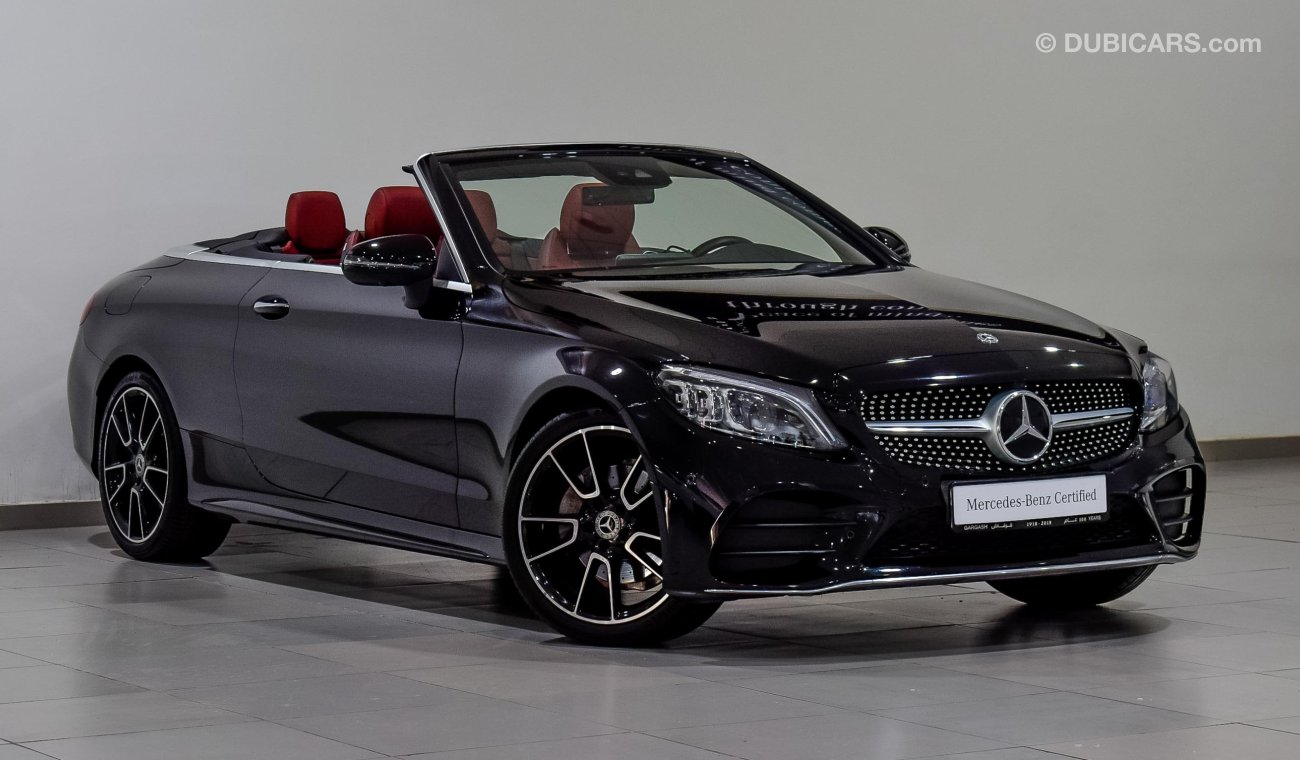 Mercedes-Benz C 200 Coupe C200 CABRIOLET WITH RED SOFT TOP