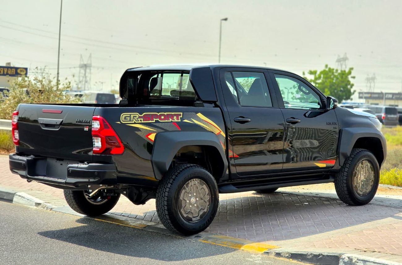 Toyota Hilux GR Sport 4.0L TOYOTA HILUX GR -S PETROL 4.0 - DIGITAL MIRROR - FULL OPTIONS - 2025 MODEL - BLACK INS