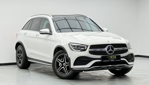 مرسيدس بنز GLC 300 2021 Mercedes Benz GLC300 4MATIC, Warranty, Full Service History, Very Low Km, Fully Loaded, GCC