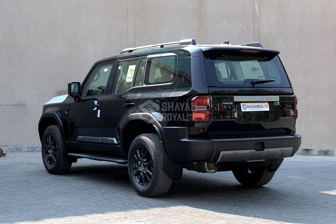 Toyota Prado LHD 2.4L PETROL ALL ROUNDER FULL OPTION 4WD AT 7-SEATS | RADAR | 2025MY