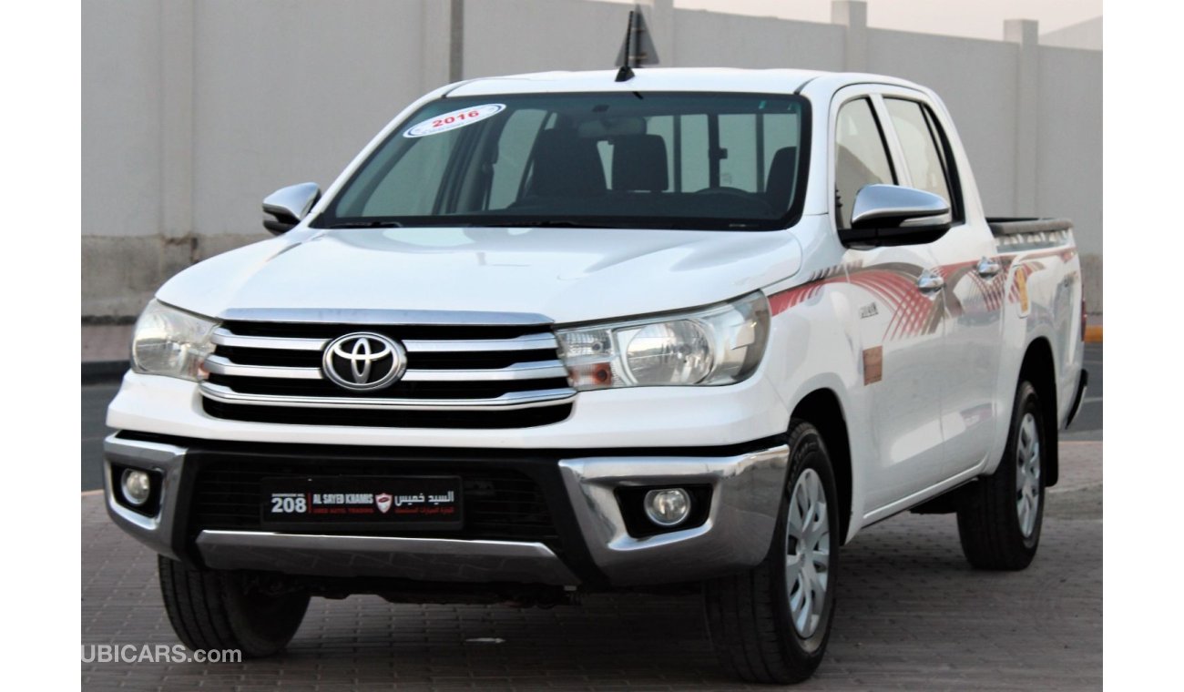 Toyota Hilux Toyota Hilux 2016 GCC in excellent condition without accidents, very clean from inside and outside