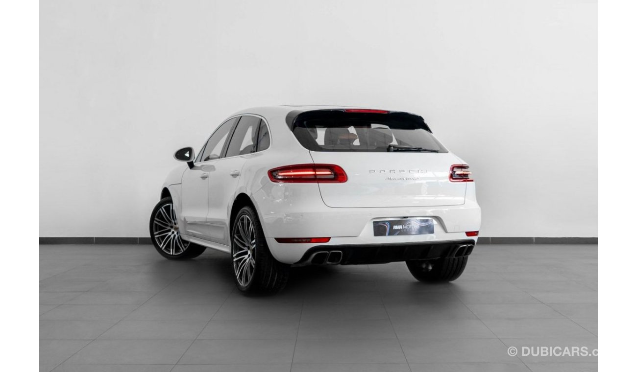 Porsche Macan Turbo 2015 Porsche Macan Turbo / Full-Service History / Two Years ARM Service Pack