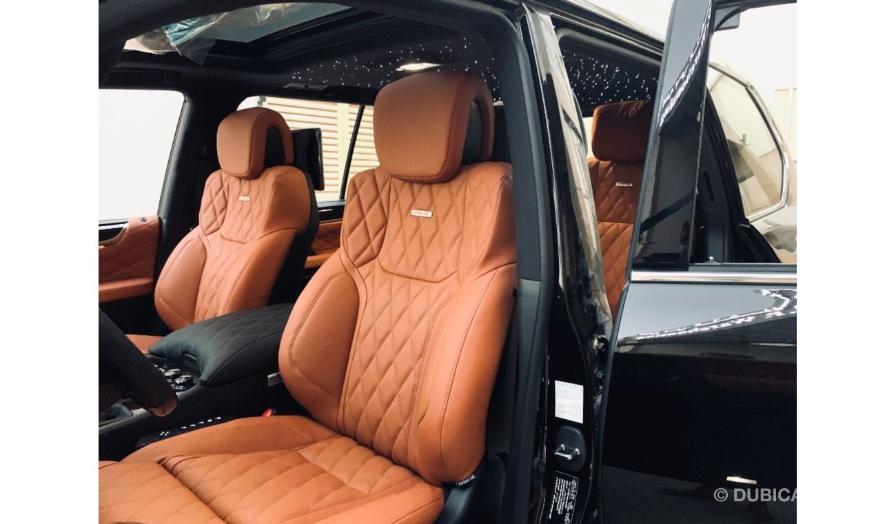 Lexus LX 570 Super Sport 5.7L Petrol Full Option with MBS Autobiography VIP Massage Seat and Star Lighting