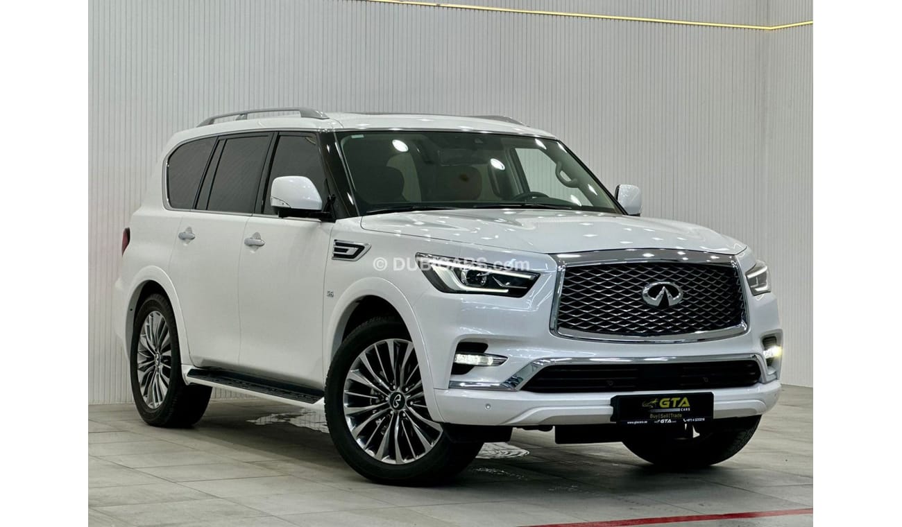 Infiniti QX80 2020 Infiniti QX80 Luxury, Warranty, Full Options, Low kms, GCC