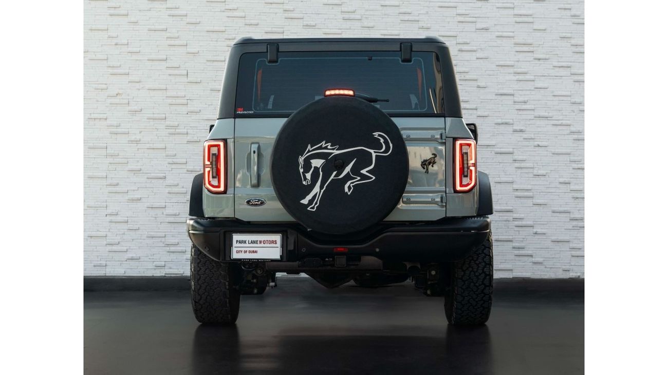 فورد برونكو AED 2,831 PM • BRONCO WILDTRAK 2-DOOR • LOW KMS • OFFICIAL FORD WARRANTY AND SERVICE PLAN UNTIL 2026