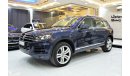 Volkswagen Touareg SEL EXCELLENT DEAL for our Volkswagen Touareg ( 2015 Model! ) in Blue Color! GCC Specs