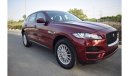 جاغوار F-Pace DIESEL - 2017 - Euro Specs- Very Low Mileage - No Accidents