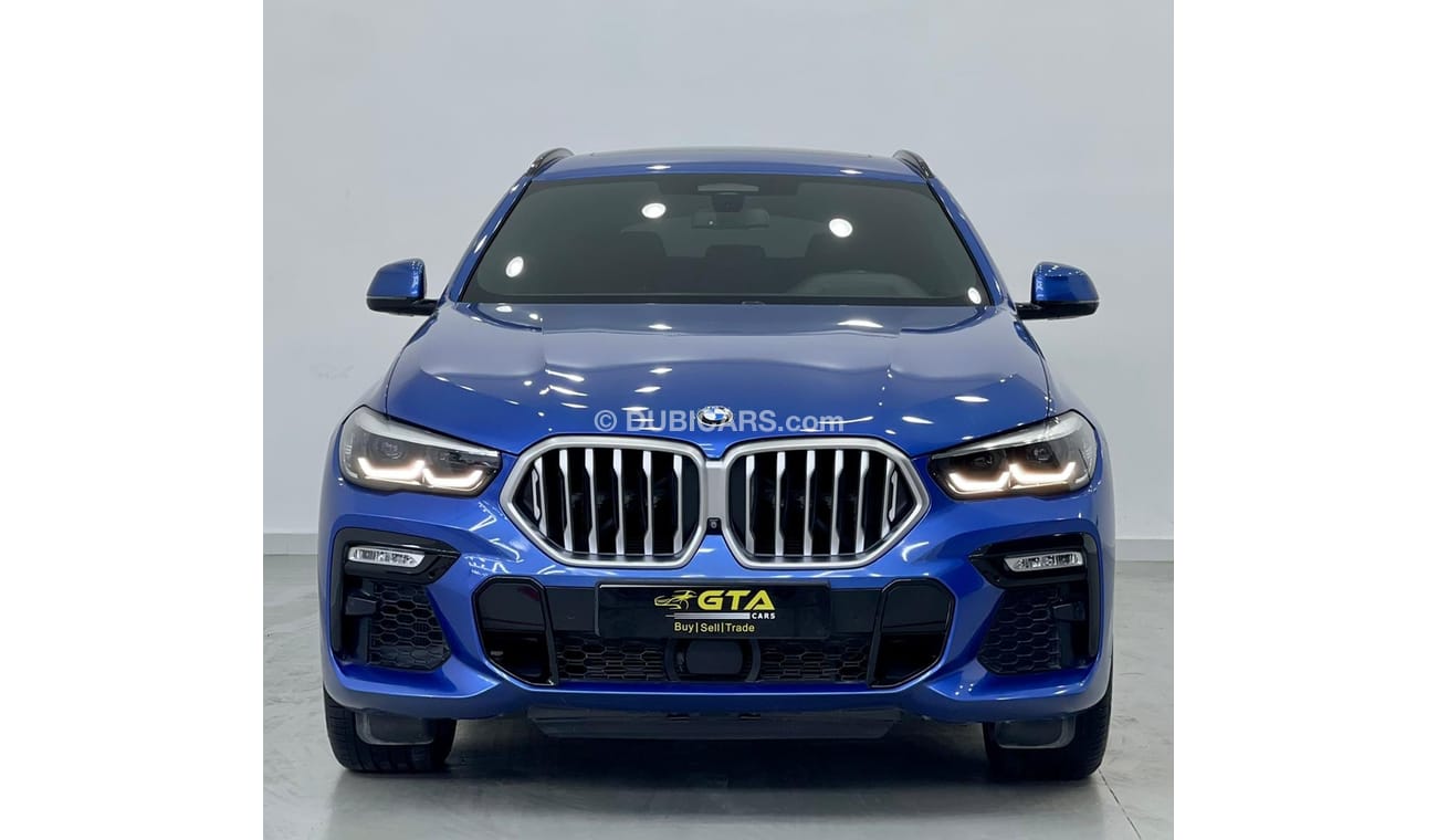 بي أم دبليو X6 40i M سبورت 2020 BMW X6 xDrive40i M-Sport, BMW Warranty 2025, BMW Service History 2025, Low KMs, GCC