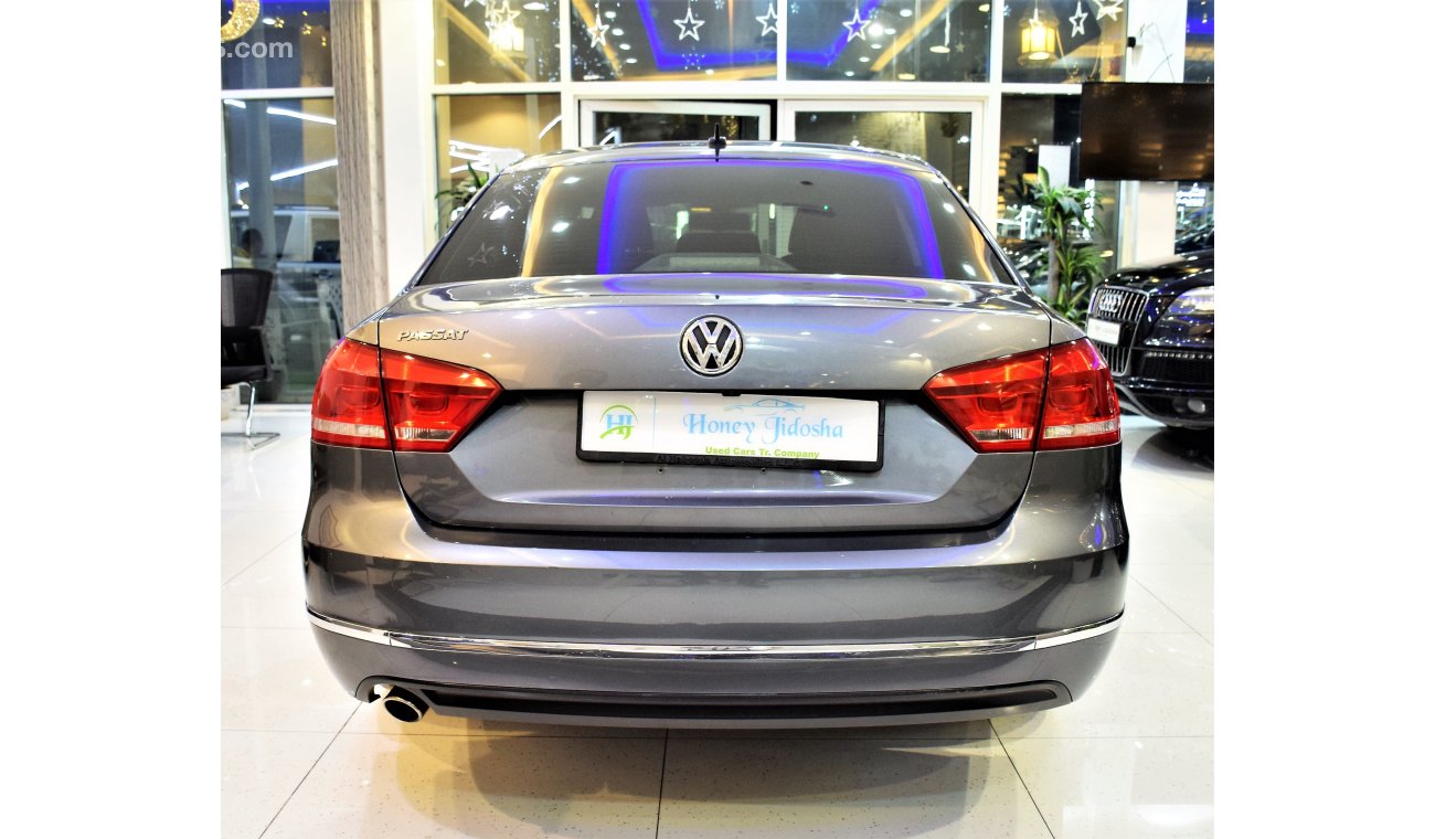 Volkswagen Passat ONLY 63000KM! AMAZING 2015 Model!! in Grey Color! GCC Specs