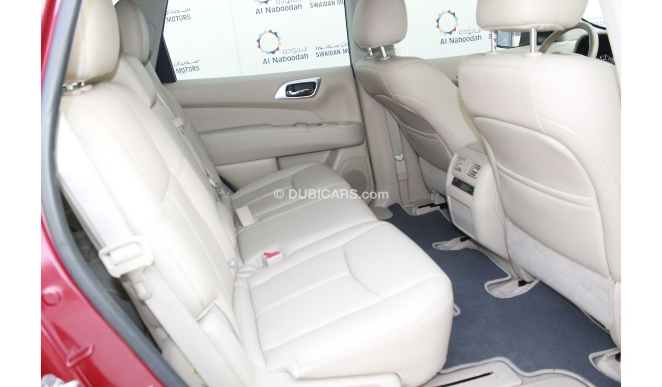 نيسان باثفايندر 3.5L V6 SV 2015 WITH REAR CAMERA SUNROOF