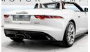 Jaguar F Type 2018 Jaguar F-Type R Dynamic, 2025 Jaguar Warranty, Full Jaguar Service History, Low KMs, GCC