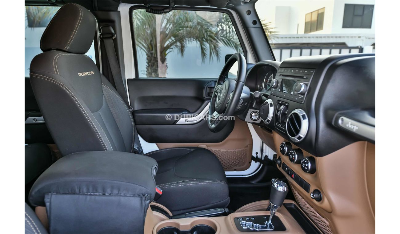 Jeep Wrangler Unlimited Rubicon - Ultimate off Road Vehicle - AED 2,134 Per Month - 0% DP