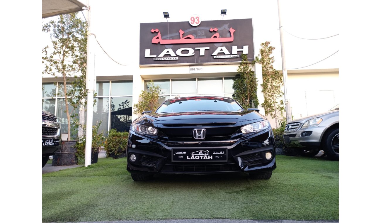 Honda Civic Gulf 1600 CC 2019 model, cruise control, screen, alloy wheels, sensors, in excellent condition