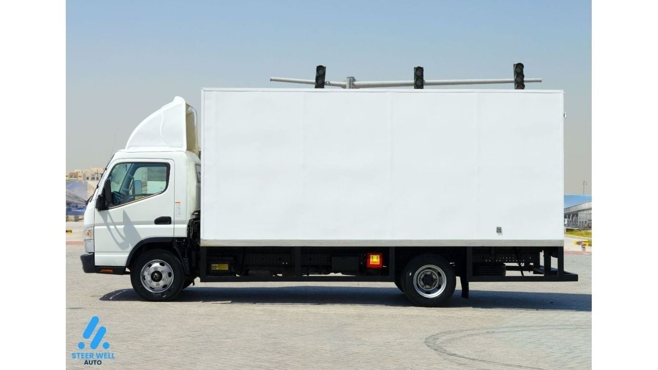 Mitsubishi Fuso Canter Fuso Pick Up with Dry Box 3.0L - Like New Condition - GCC - Book Now!