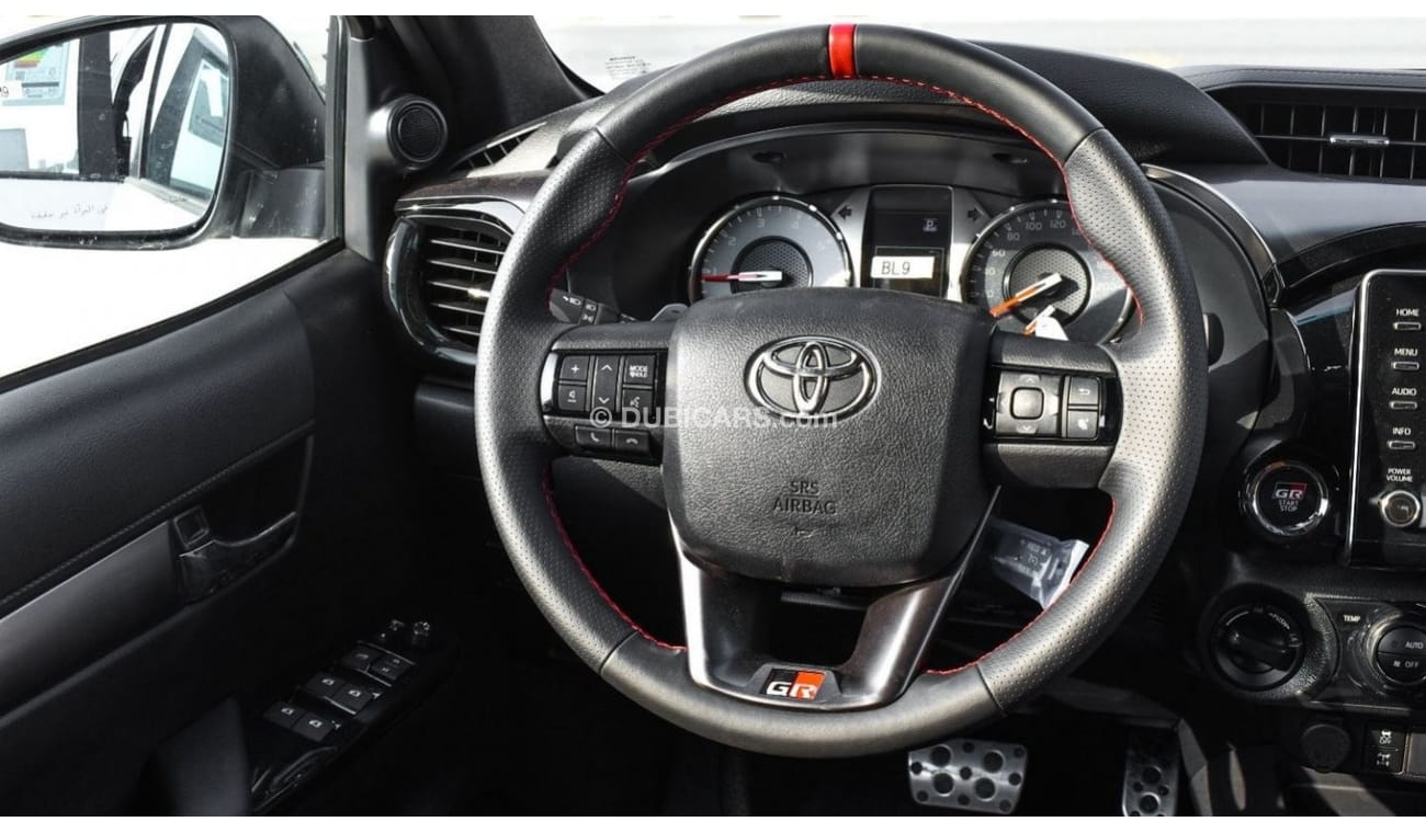 Toyota Hilux 2023 Toyota Hilux 4x4 DC 2.8 GR Sport D AT - White inside Black