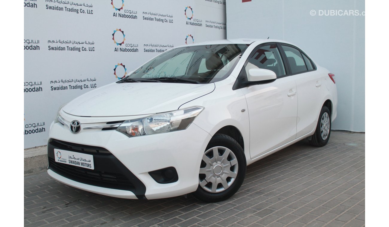 Toyota Yaris 1.5L SEDAN 2016 GCC DEALER WARRANTY AND FREE