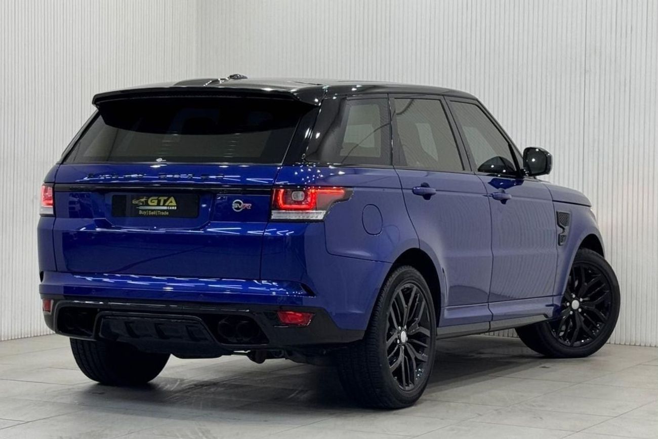 لاند روفر رينج روفر سبورت SVR 5.0L (550 HP) 2015 Range Rover Sport SVR, Full Service History, Excellent Condition, GCC
