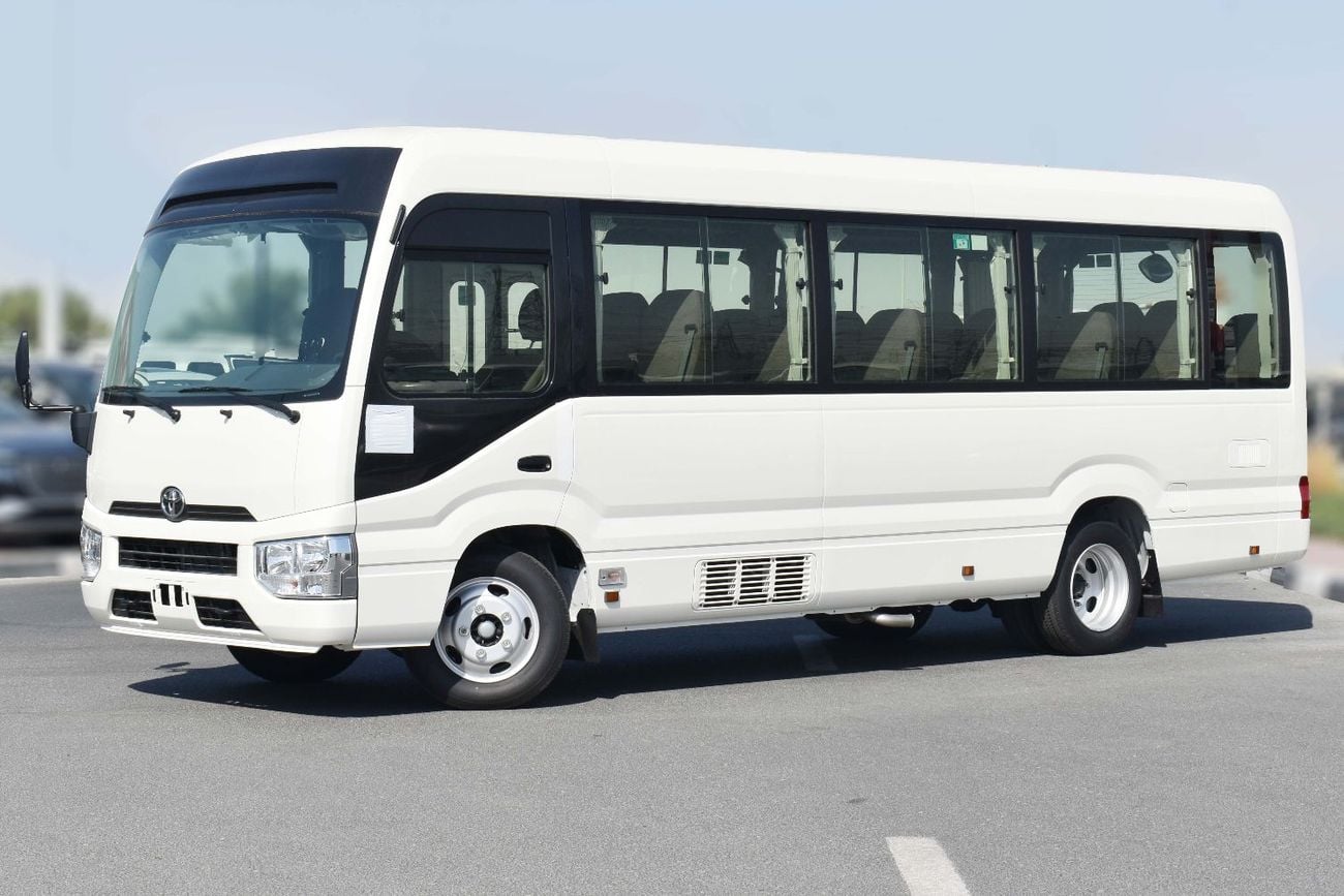 Toyota Coaster 2.8L TURBO DIESEL A/T (WITH BAGGAGE RACK AND CURTAINS)