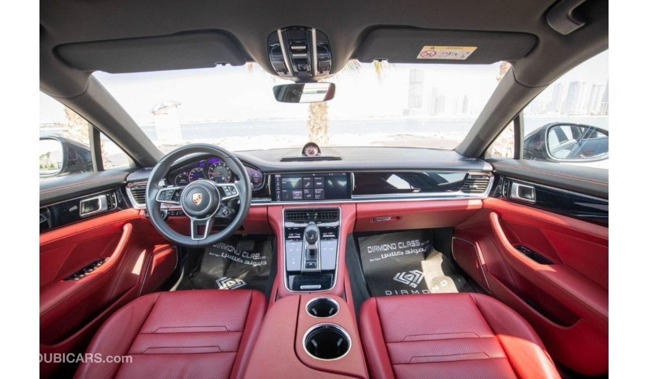 Porsche Panamera Porsche Panamera 4  3.0T V6  Red Interior  Full Option 2020 GCC
