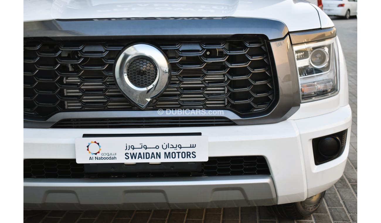 Great Wall Poer KING KONG 2.0L MT 2023 GCC 5 YEAR 150K KM MANUFACTURER WARRANTY PICKUP DOUBLE CABIN 4X4