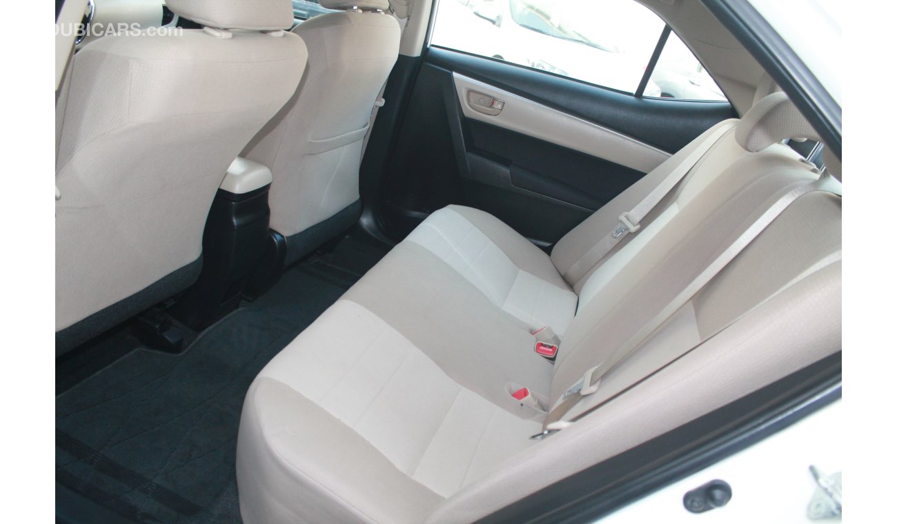 تويوتا كورولا 1.6L SE 2015 MODEL WITH CRUISE CONTROL SENSOR