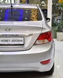 Hyundai Accent EXCELLENT DEAL for our Hyundai Accent 1.6L ( 2017 Model ) in Silver Color GCC Specs