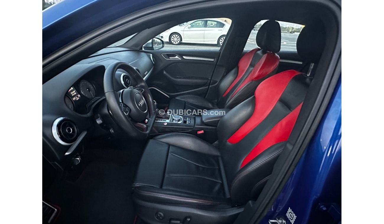 Audi S3 MODEL 2016 GCC CAR PERFECT CONDITION INSIDE AND OUTSIDE FULL OPTION SUN ROOF
