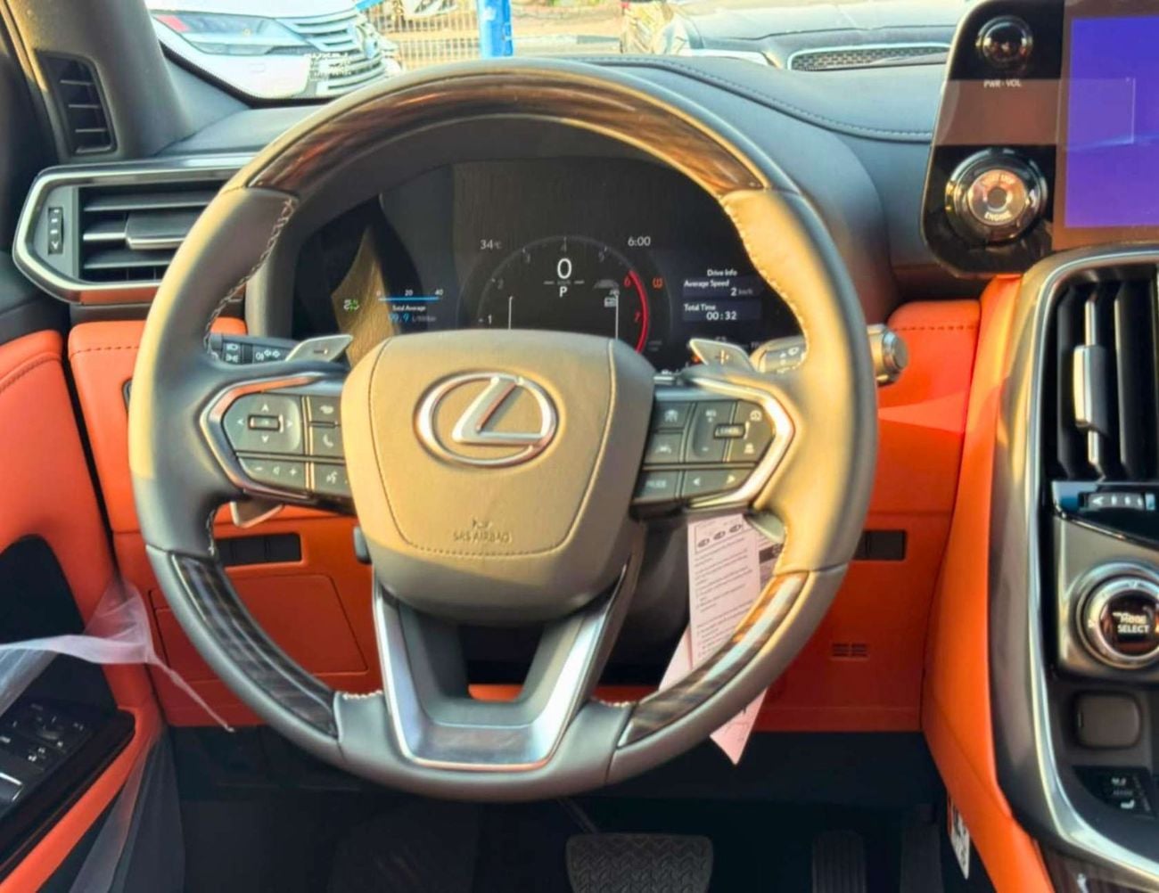Lexus LX600 VIP 3.5L PETROL || RADAR / 360*CAMERA / LEATHER WITH PWR SEATS / SUNROOF / REAR ENTERTAINMENT SCREEN