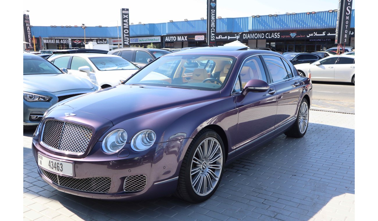 Bentley Continental Flying Spur Speed GCC. V12