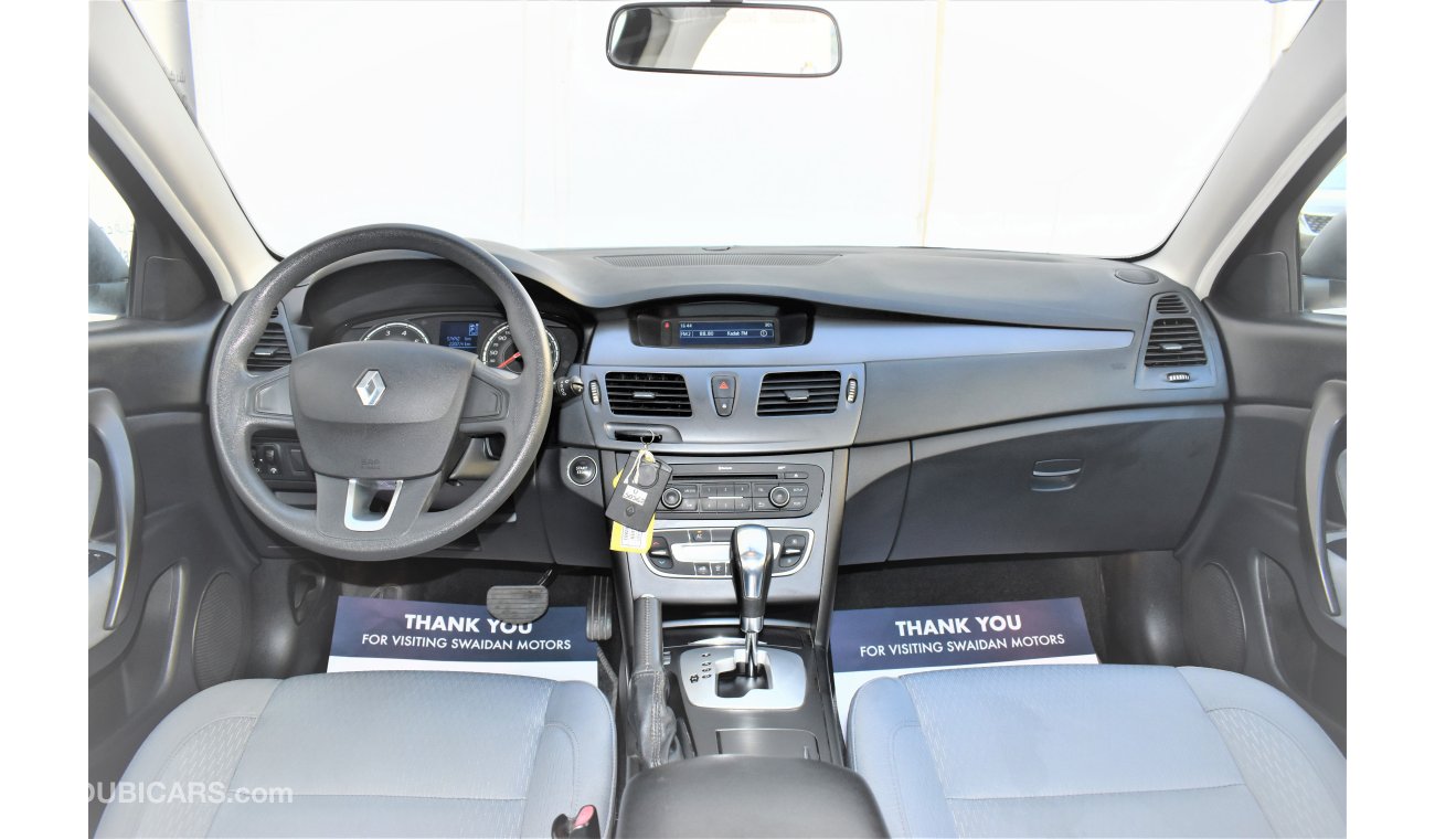 Renault Safrane 2.5L V6 PE 2016 GCC RAMADAN OFFER INSURANCE/SERVICE/WARRANTY