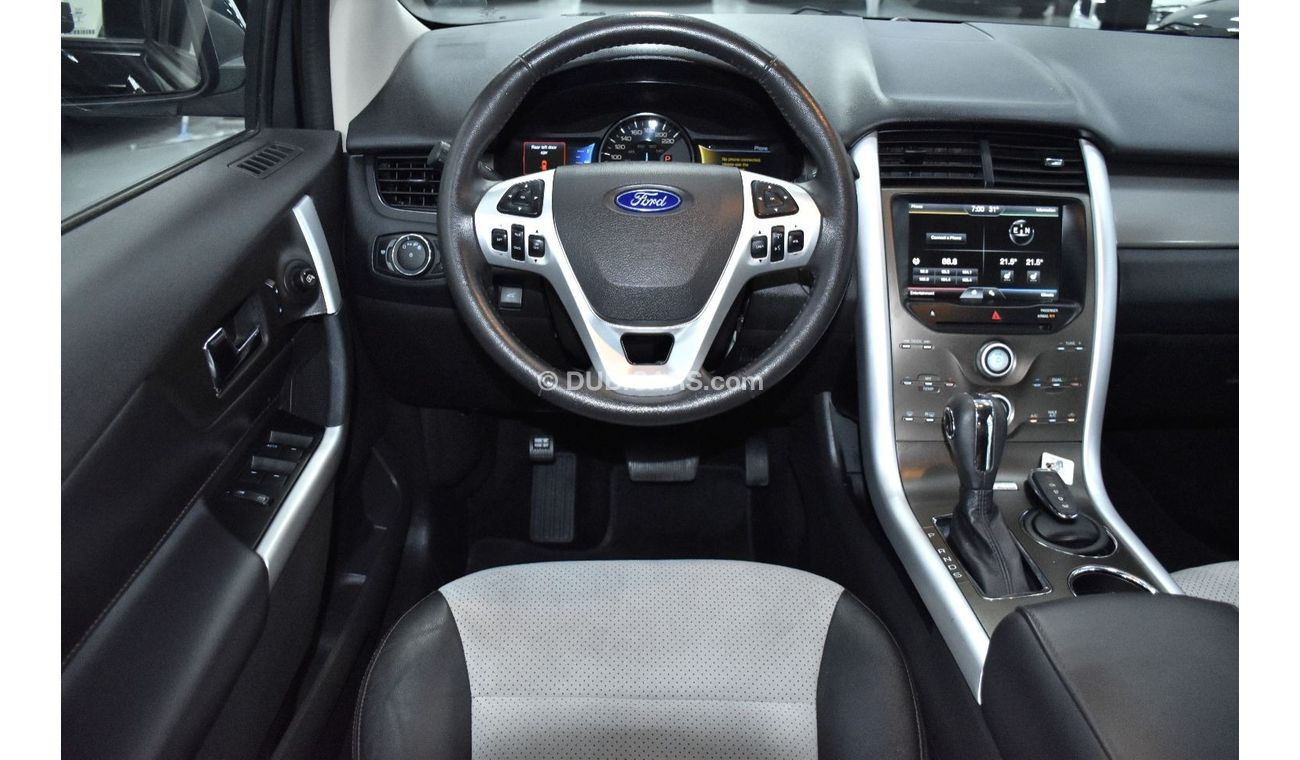 Ford Edge EXCELLENT DEAL for our Ford Edge SEL AWD ( 2014 Model ) in Black Color GCC Specs