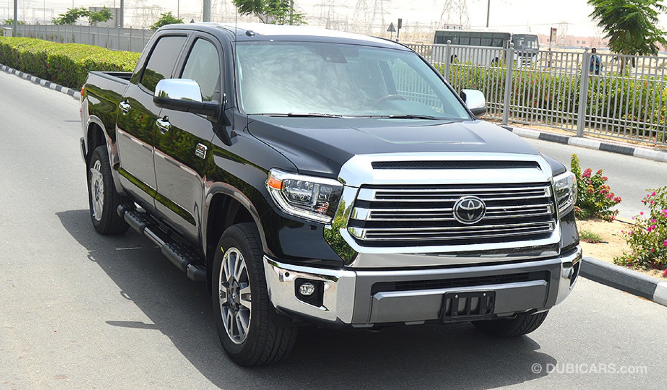 Toyota Tundra 2018, 1794 Edition, 5.7L, V8, BSM, Radar, 0 km, RAMADAN OFFER!