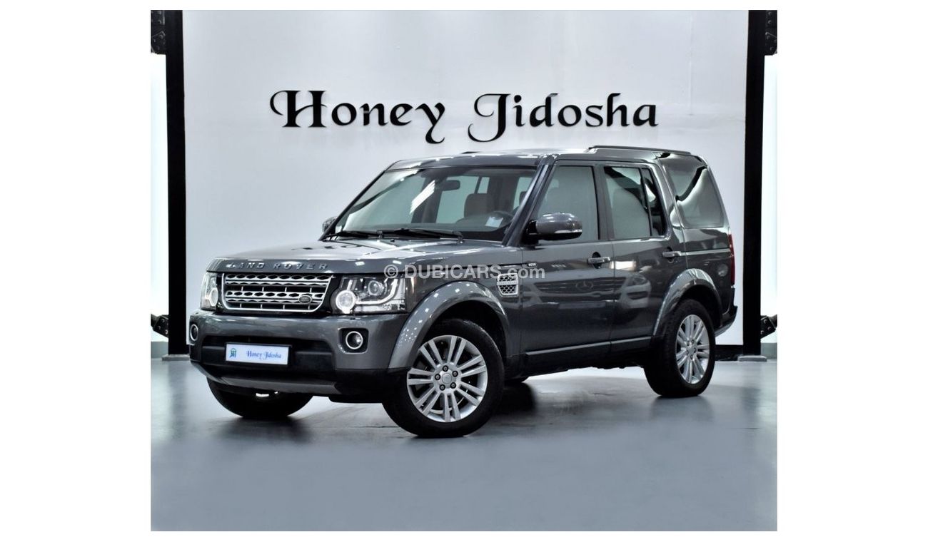 Land Rover Discovery EXCELLENT DEAL for our Land Rover LR4 SCV6 HSE ( 2015 Model ) in Grey Color GCC Specs