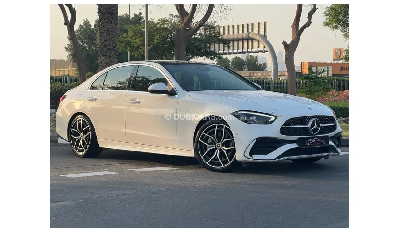 Mercedes-Benz C 200 MERCEDES BENZ C200 1.5L GCC FULL OPTIONS UNDER WARRANTY WITH CERVICE CONTRACT 2027 (