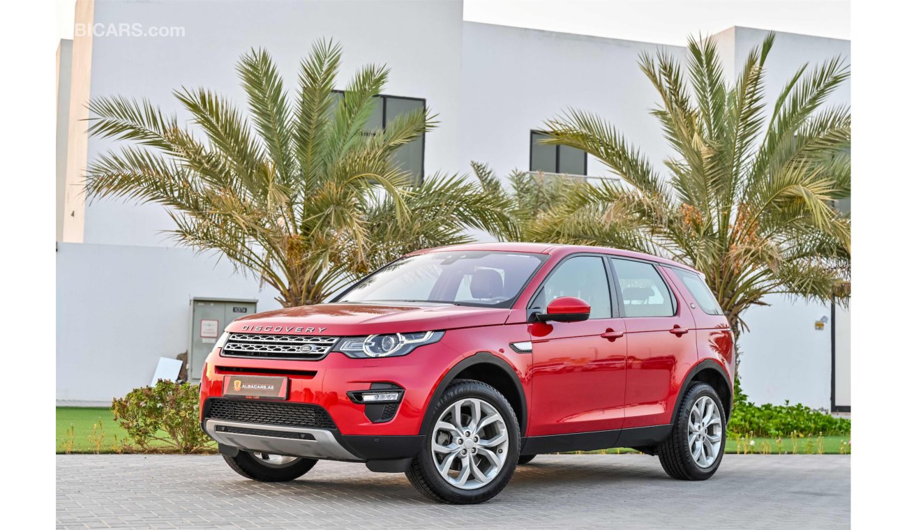 Land Rover Discovery Sport HSE Agency Warranty | 1,841 P.M | 0% Downpayment | Full Option