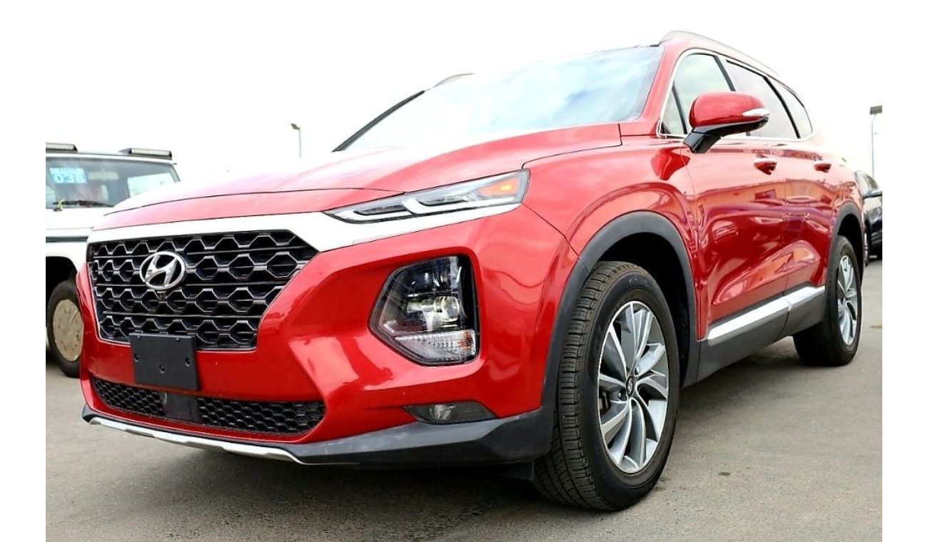 Hyundai Santa Fe HYUNDAI SANTA FE 2019 RED