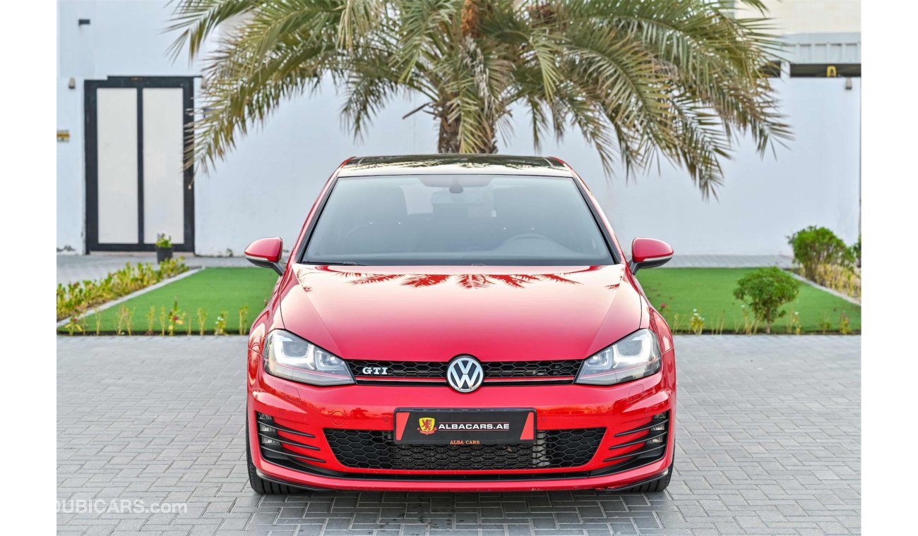 Volkswagen Golf GTI | 1,253 P.M | 0% Downpayment | Full Option | Spectacular Condition!