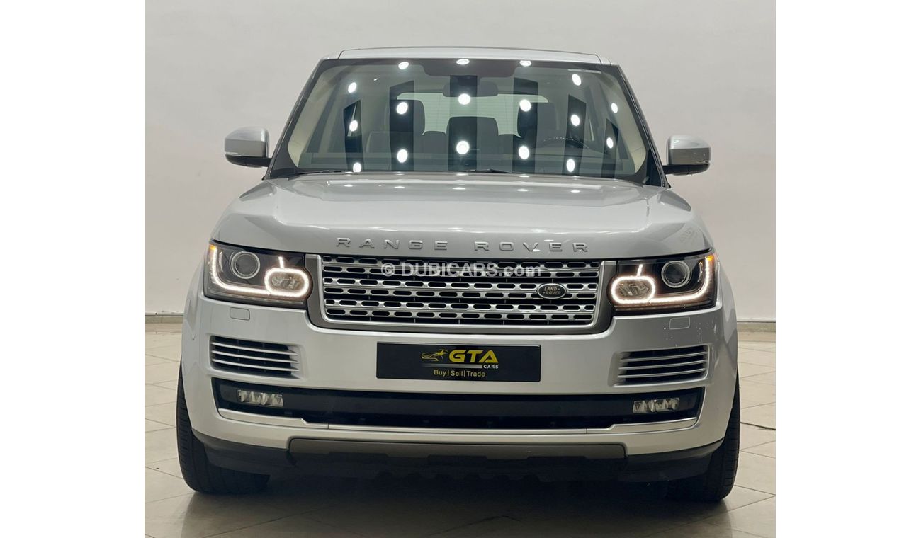 Land Rover Range Rover 2014 Range Rover Vogue SE Supercharged, Range Rover Service History, GCC