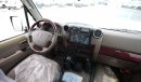 Toyota Land Cruiser Hard Top LC 71HARD TOP V6 4.0L PETROL  - 2 DOORS - 2022 - كبسوله ربع ونش ودفلوك