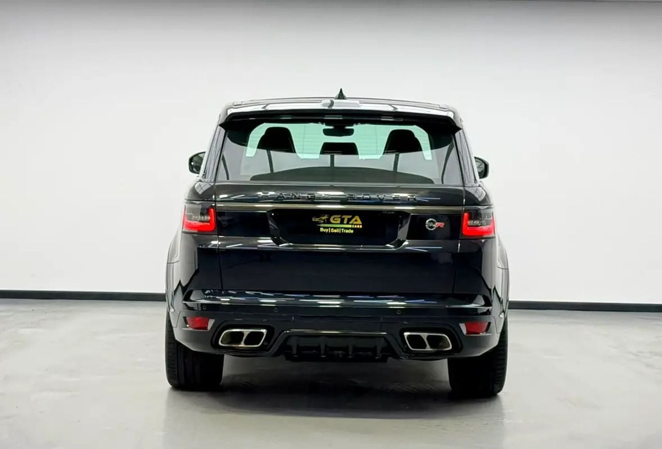 Land Rover Range Rover Sport SVR, Full RR Service History, Carbon Fiber Interior, Fully Loaded, GCC