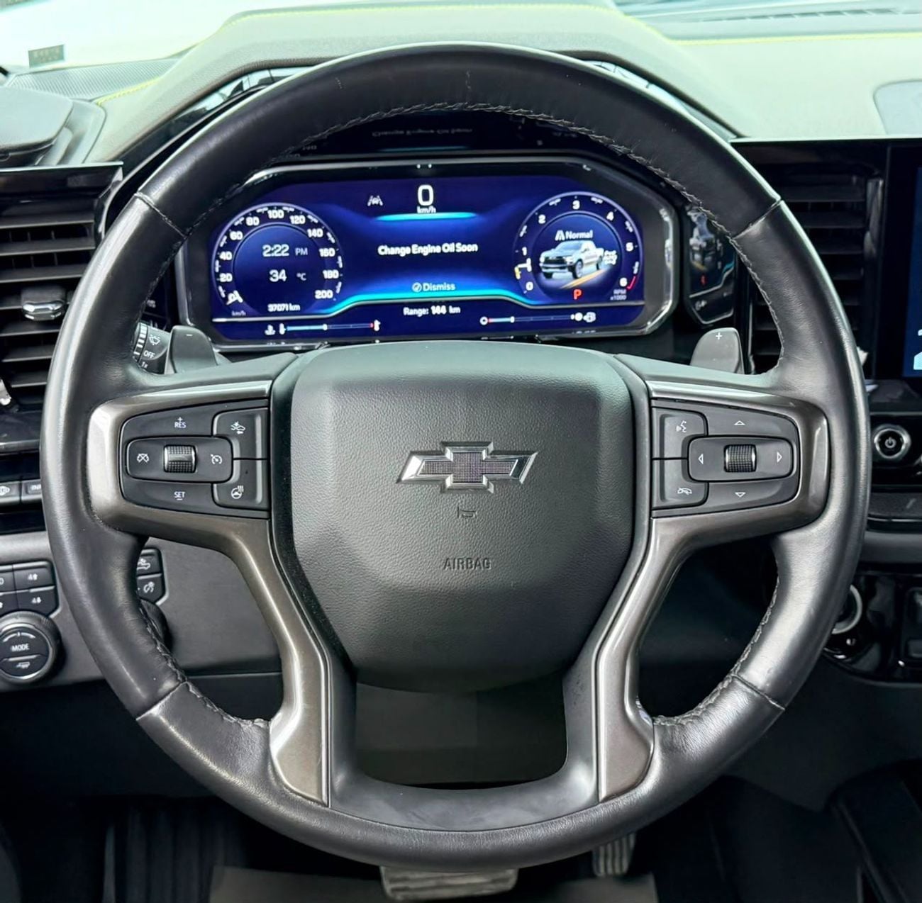 شيفروليه سيلفارادو 1500 CREW CAB ZR2 2023 Chevrolet Silverado ZR2, 09/2028 Chevrolet Warranty + Service Contract, Full