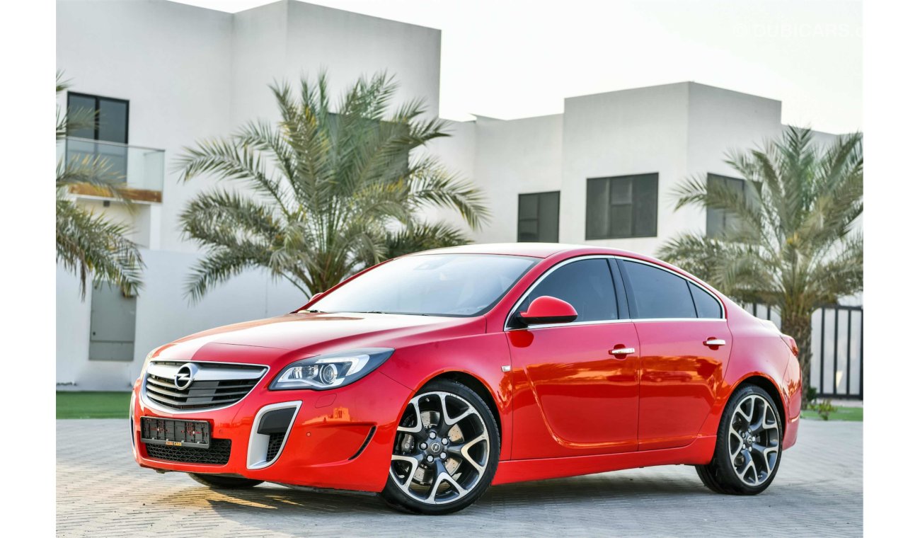 Opel Insignia 2 Y Warranty! Opel Insignia OPC 2.8L V6 AWD - GCC - AED 1,226 PER MONTH - 0% DOWNPAYMENT