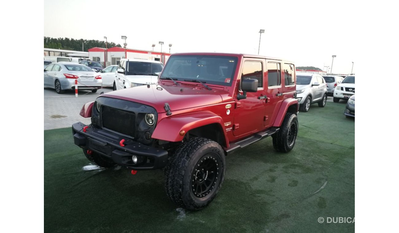 Jeep Wrangler Jeep wrangler unlimited Sahara 2013 GCC original color