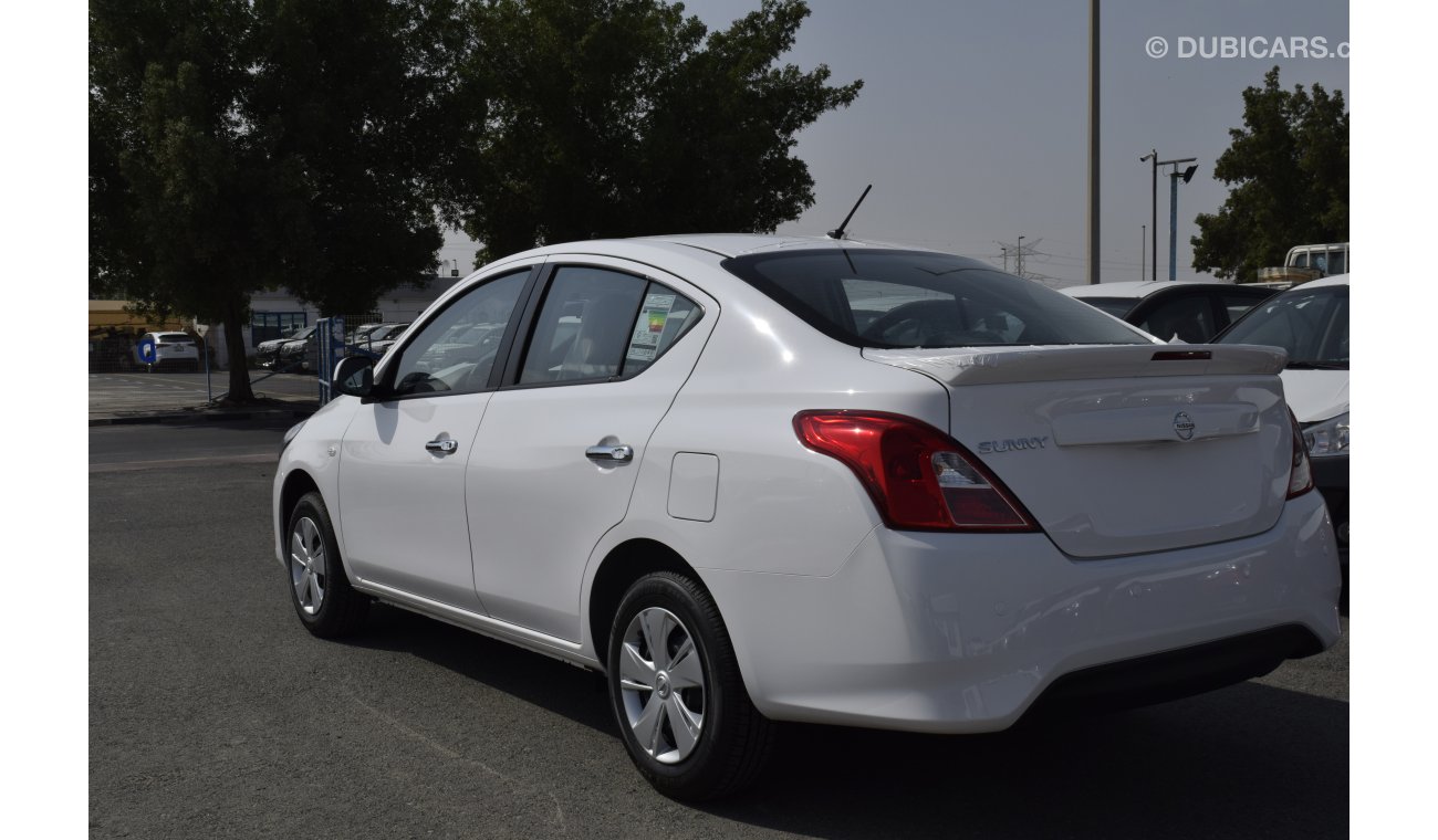 Nissan Sunny 1.5L  MODEL 2020 PETROL AUTO TRANSMISSION WITH CHROME HANDLE REAR  SENSORS EXPORT ONLY