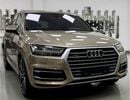 Audi Q7 45 TFSI quattro Luxury Plus GCC .. FSH .. Original Paint .. Perfect Condition .. Top Range .. Warran