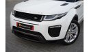 Land Rover Range Rover Evoque Dynamic | 2,544 P.M  | 0% Downpayment | Immaculate Condition!