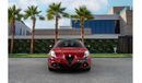 Alfa Romeo Giulietta Veloce | 1,508 P.M  | 0% Downpayment | Agency Warranty!