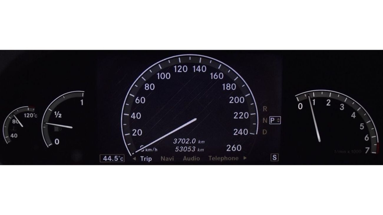 Mercedes-Benz S 500 EXCELLENT DEAL for our Mercedes Benz S500 ( 2006 Model ) in Burgundy Color GCC Specs