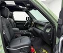 لاند روفر ديفندر 2023 Land Rover Defender P400 110 75th Anniversary, 2028 LR Warranty + Service Pack, Low Km, GCC