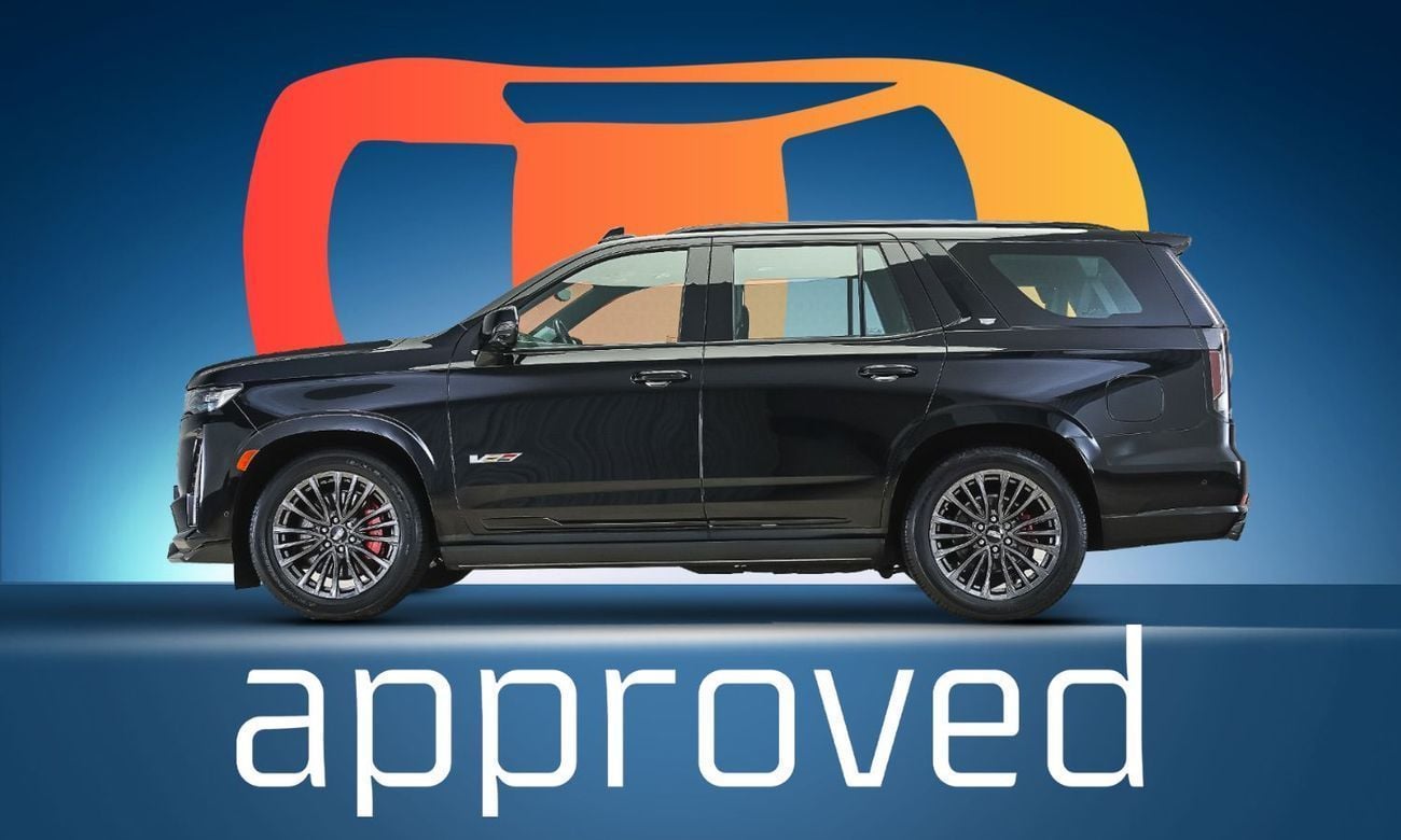 Cadillac Escalade Escalade-V 6.2L | AED 6,432 PM | Warranty April 2027 -Service April 2028 | GCC